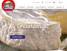 Tablet Screenshot of graindorge.fr